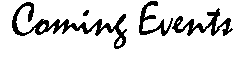 coming events
